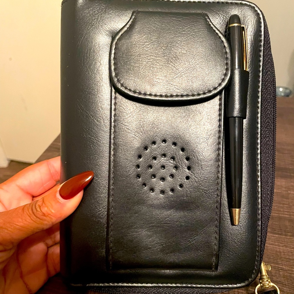 Genuine leather business bag